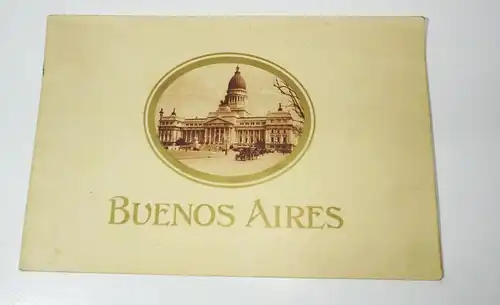 Konvolut Argentinien Buenos Aires 1929 Zeitungen Bildband Reklame 