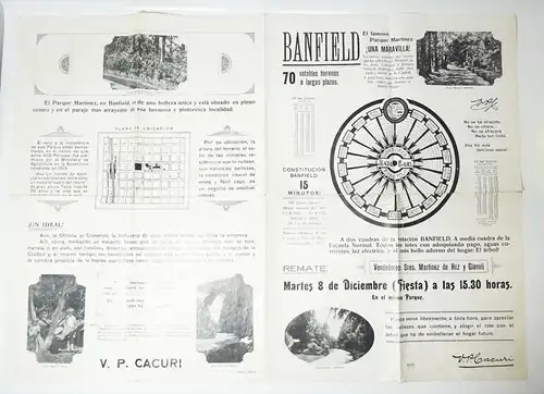 Konvolut Argentinien Buenos Aires 1929 Zeitungen Bildband Reklame 