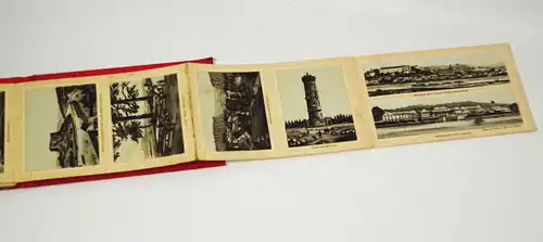 Leporello Sächsische Schweiz Ansichten um 1890er 