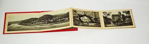 Leporello Sächsische Schweiz Ansichten um 1890er 