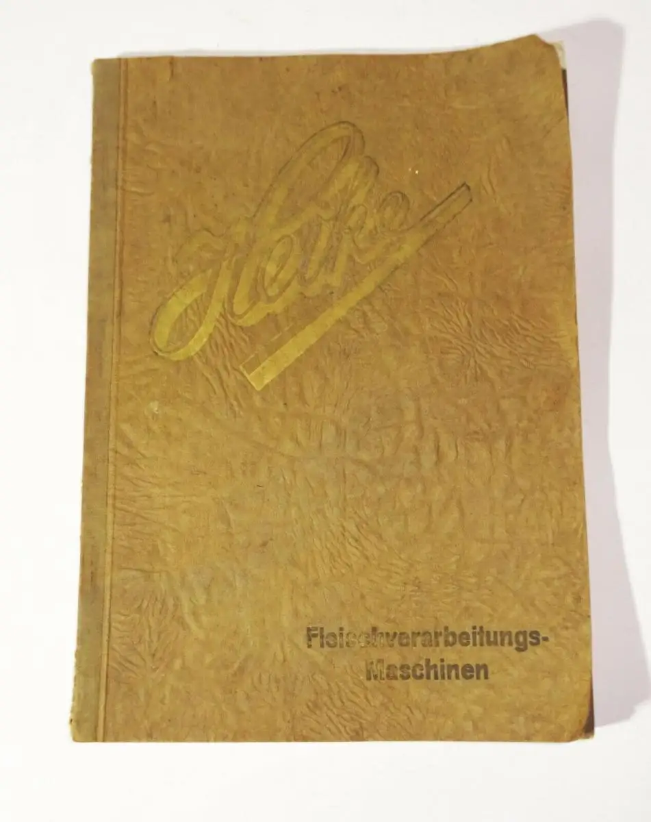 Katalog Richard Heike Berlin Fleischerei Maschinen Metzger Wurst Konserven 1932 0