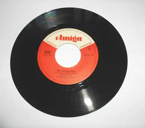 Amiga Single MANFRED KRUG Twist in der Nacht & Vor einem Jahr 450359 Vinyl !