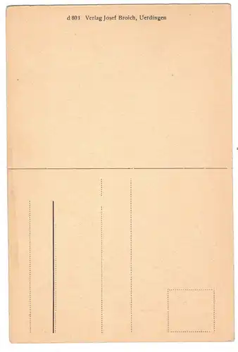 Litho Ak Uerdingen Crefelder Rheinhafen Jugendstil um 1900