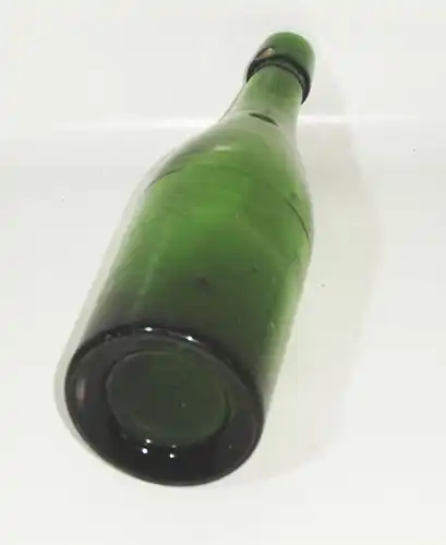 Alte Glasflasche Flasche Grün Deko Vase true vintage