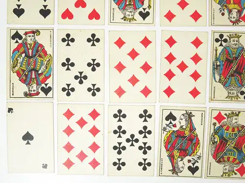 Kartenspiel A Camoin u Cie Marseille vor 1945