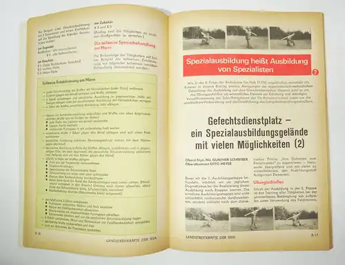 Ausbilder Nr 1  1977 Ausgabe A Landstreitkräfte NVA Grenztruppe