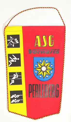 DDR Wimpel ASG Vorwärts Perleberg