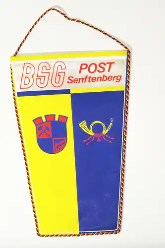 DDR Wimpel BSG Post Senftenberg