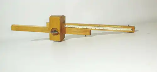 Altes Zapfenstreichmaß bis 15 cm Holz Meßschieber Meßlehre Anreißer Ulmia Ott !