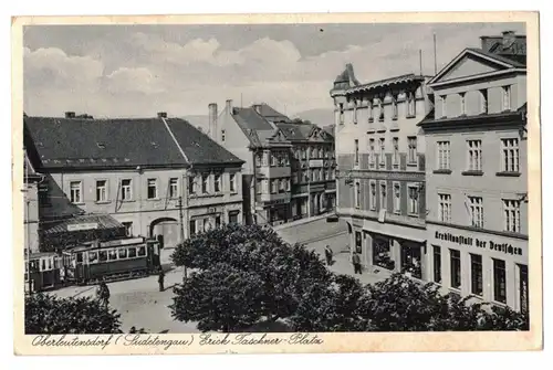 Ak Oberleutersdorf Sudeten Erich Taschner Platz 1941