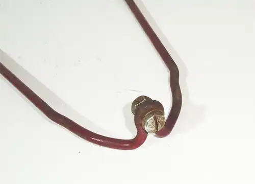 Alte Strebe für Schutzblech Rot Schutzblechstrebe Fahrrad Schutzblech DDR 