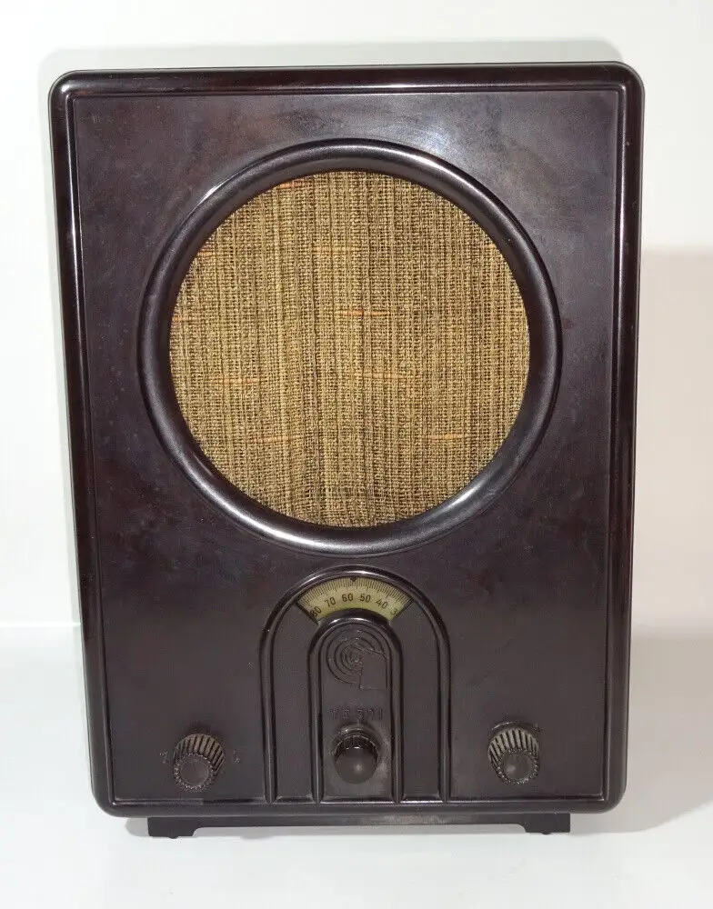 Volksempfänger VE301 W Bakelit Radio Neufeldt Kuhnke 1930er toller Zustand 4