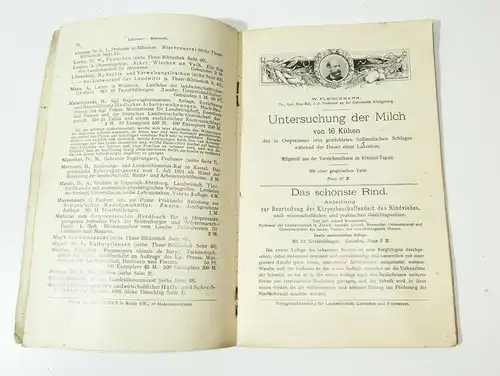 Jubiläums Katalog Paul Parey Berlin Verlag 1894 (H5