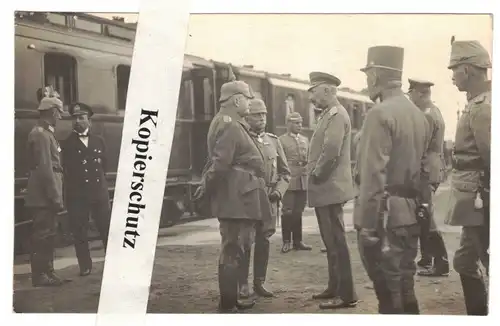 Foto Ak Kaiser Wilhelm 2 Baranawitschy Graf Dohna Schlodien General 1 Wk