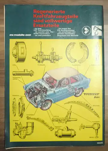 KFT Januar 1976  DDR Zeitschrift 25 Jahre Kraftfahrzeugtechnik Shiguli WAS 21011