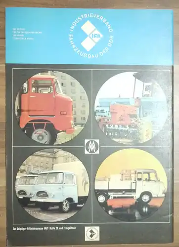 KFT IFA demonstriert technischen Fortschrift DDR März 1976 A 4314 E