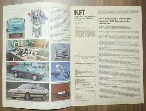 KFT Februar 1987 VEB Verlag Kleinwagenentwicklung vom 126p zum Beskid