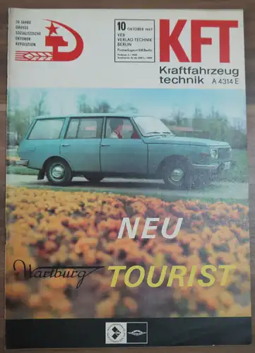 KFT 50 Jahre grosse sozialistische Oktober Revolution Oktober 1967 Neu Wartburg 
