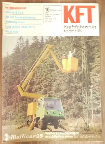 KFT DDR Messebericht Simson S 70 E MZ Wartburg Trans Lada 1500 Oktober 1983