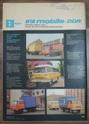 KFT Zeitschrift DDR Mai 1978 Fortschritte bei Halogenglühlampen 90 Jahre