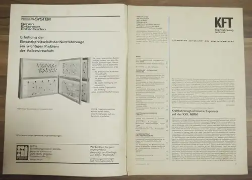 KFT Zeitschrift DDR Februar 1980 unter afrikanischer Sonne Kraftahrzeugtechnik