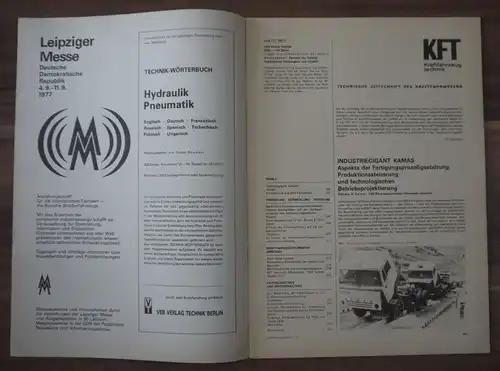 KFT Industriegigant KamAS Juli 1977 Moskwitsch 1500 Kombi Modell 2137