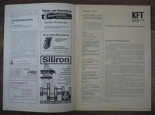 Neue Auspuffgeräuschedämpfer an älteren Trabant PKW KFT Januar 1972