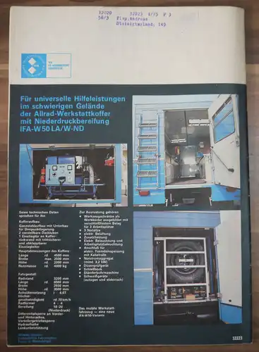 VEB Verlag Technik Heft DDR Dezember 1977 KFT Erfolge Dieselmotor Einfluß Motore
