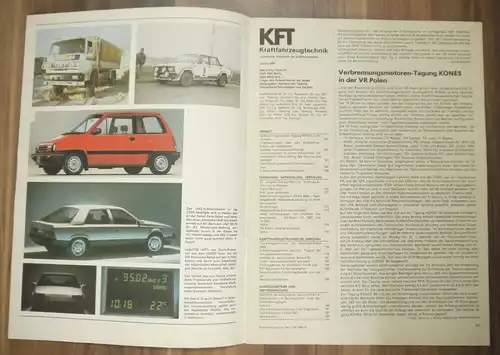 IFA Mobile DDR W50 4x4 special Heft KFT DDR Juni 1985 Pneumant Rallye 85 Trabant