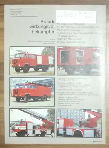 KFT Fertigungstechnik Viertaktmotor BM 860 März 1989 Zeitschrift DDR