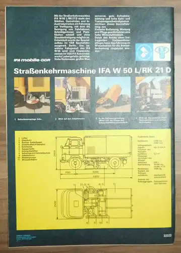 DDR Zeitschrift KFT Dezember 1975 Messegold für IFA W 50 L RK 21 D