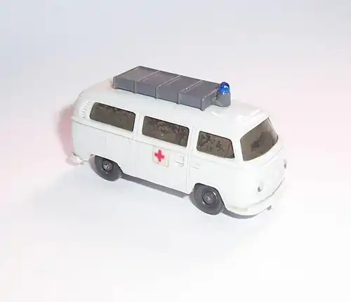 Modellauto Wiking VW T1 Rotkreuz mit Dachaufbau