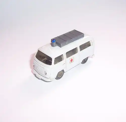 Modellauto Wiking VW T1 Rotkreuz mit Dachaufbau 