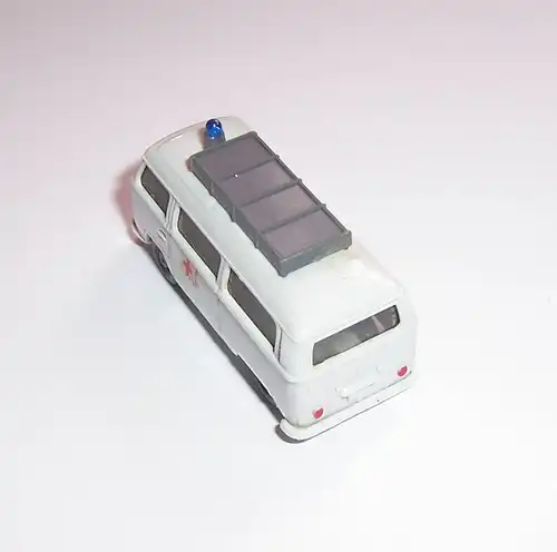 Modellauto Wiking VW T1 Rotkreuz mit Dachaufbau 