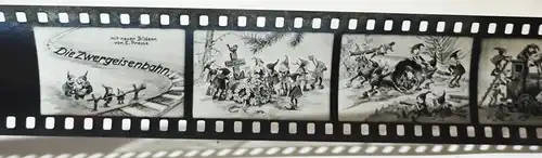 Alter Rollfilm Die Zwergeisenbahn DDR 