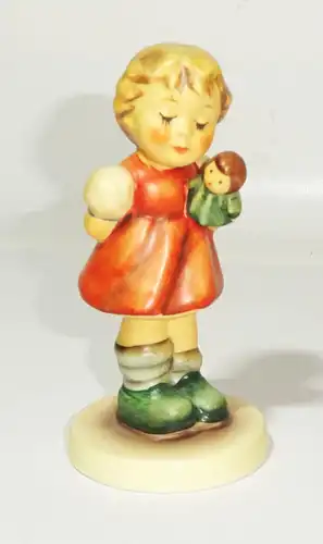 Hummel Figur Kasperle ist da Goebel Porzellanfigur 