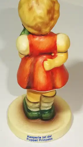Hummel Figur Kasperle ist da Goebel Porzellanfigur
