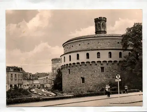 Ak Görlitz Kaisertrutz mit Blumenuuhr DDR 1961