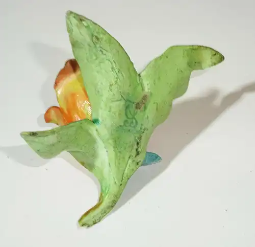 Alte Porzellan Blumen 4 Stück vor 1945 Deko Blüten Tischdeko 