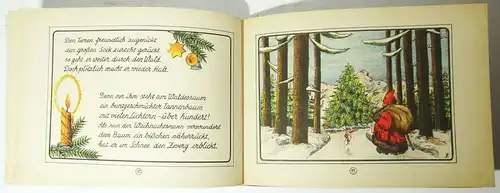 Der Weihnachtsmann von Jakob Eiger 1946 Kinderbuch !