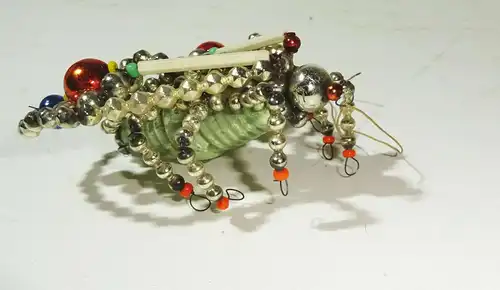 Alter Gablonzer Christbaumschmuck Fliege CBS Weihnachtsschmuck !