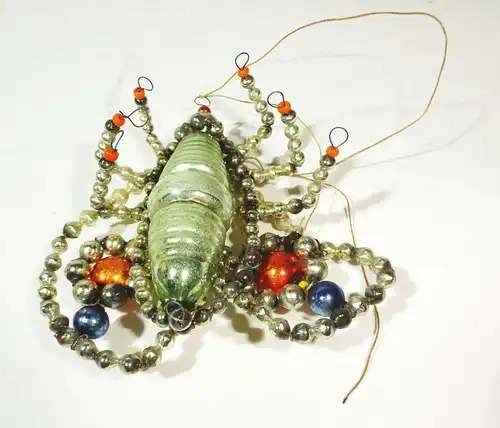 Alter Gablonzer Christbaumschmuck Fliege CBS Weihnachtsschmuck !
