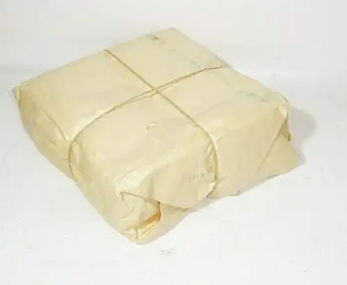 DDR Paket 30 Tischdecken Weiss 78,5 cm x 74 cm Gestreift B-Ware Basteln Vintage