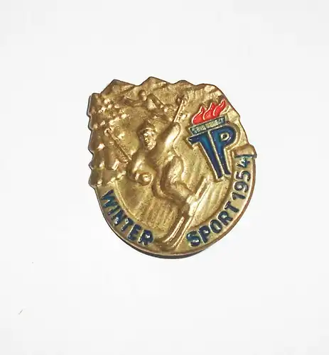 DDR Abzeichen * Wintersport 1954 JP * !