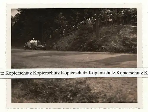 Foto Rennfahrer Manfred von Brauchitsch Lückendorfer Bergrennen 1932    F2553