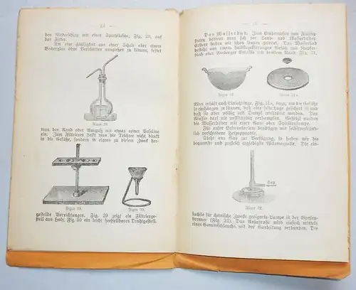 Hausbilbliothek Interessante chemnische Laboratoriums Arbeiten Pößneck 1910 