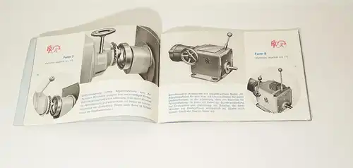 Werbe Broschüre Prym Getriebebau Stollberg 1930er 1940er DRP