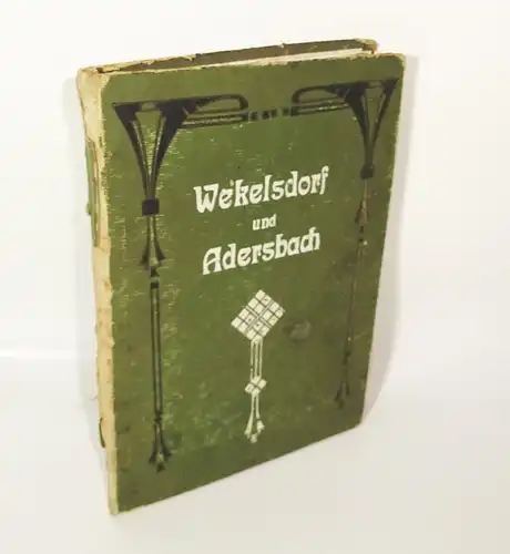 Leporello Wekelsdorf und Adersbach Böhmen Teplice nad Metují Tschechien 1910er