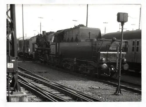 Foto Dampflok 50 028 Bw Gremberg in Köln-Deutzerfeld 09.04.1968