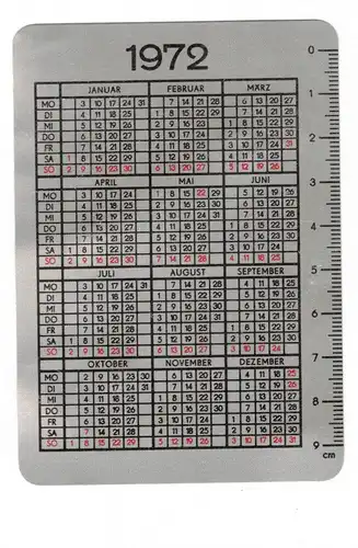 DDR Metall Taschenkalender Metallbauleichtkombinat Leipzig 1972